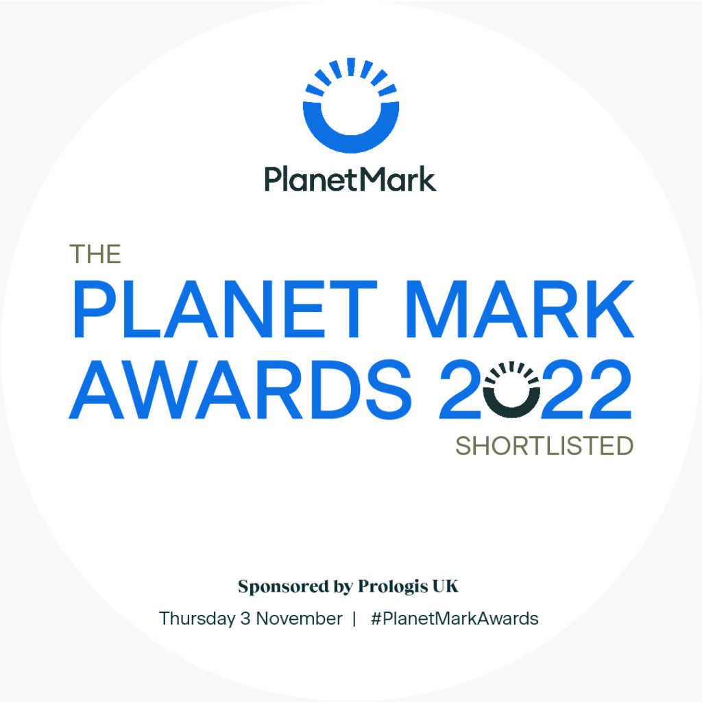 NuServe was shortlisted for the 2022 Planet Mark Awards.