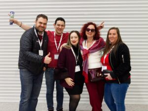 Bright Reds team picture from the Cleaning Show.